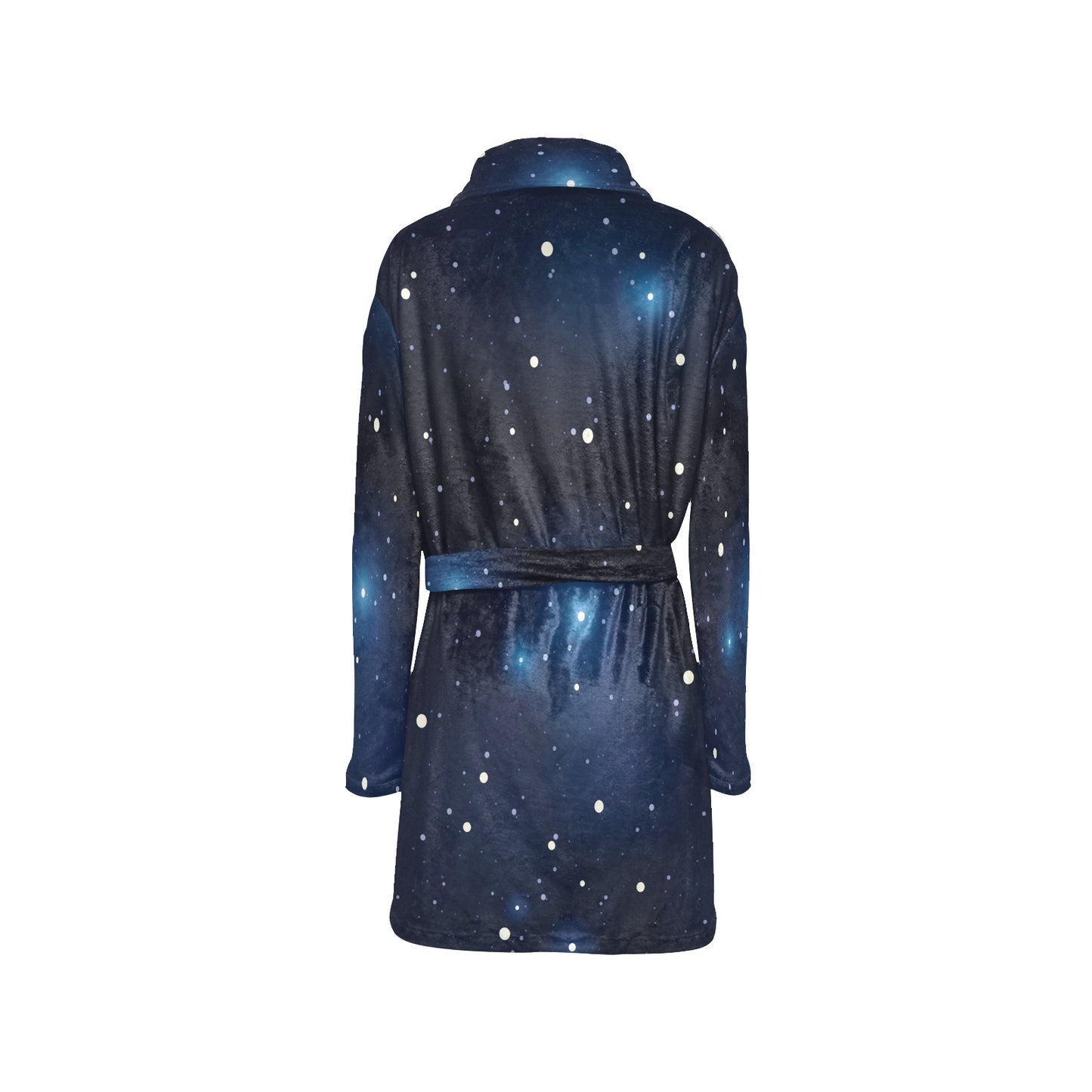 Night sky Pattern Print Design A02 Women's Fleece Robe