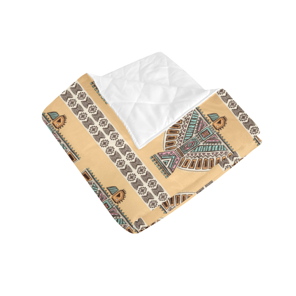 Native American Eagle Pattern Premium Quilt