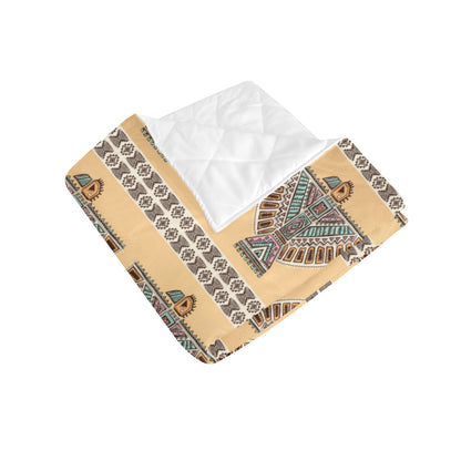 Native American Eagle Pattern Premium Quilt