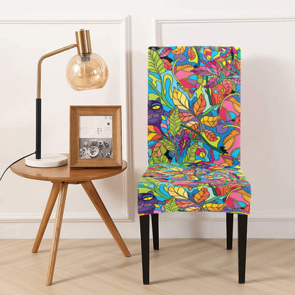 Trippy Print Design LKS301 Dining Chair Slipcover