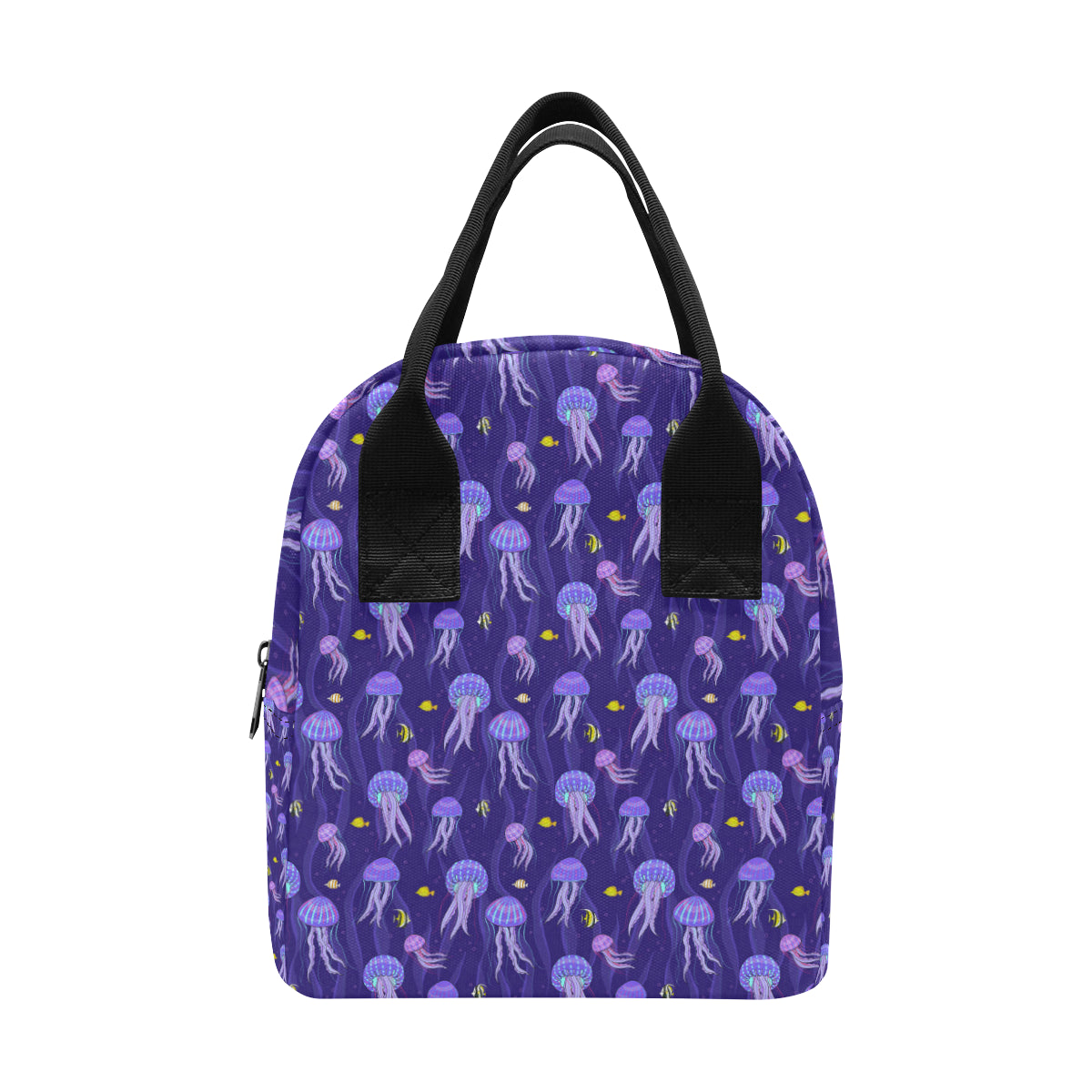 Jellyfish Style Print Insulated Lunch Bag