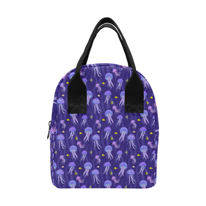 Jellyfish Style Print Insulated Lunch Bag