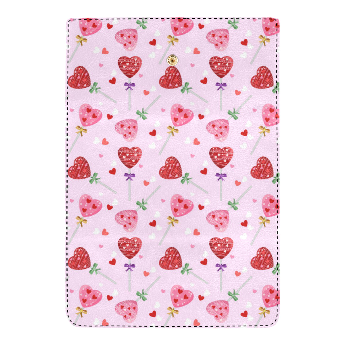 Lollipop Pattern Print Design LL07 Women's Trifold Wallet
