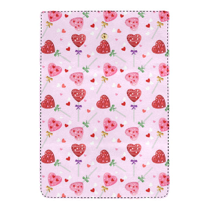 Lollipop Pattern Print Design LL07 Women's Trifold Wallet