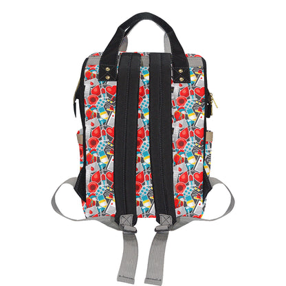 Phlebotomist Medical Themed Diaper Bag Backpack