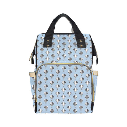Ballon Pattern Print Design 05 Diaper Bag Backpack