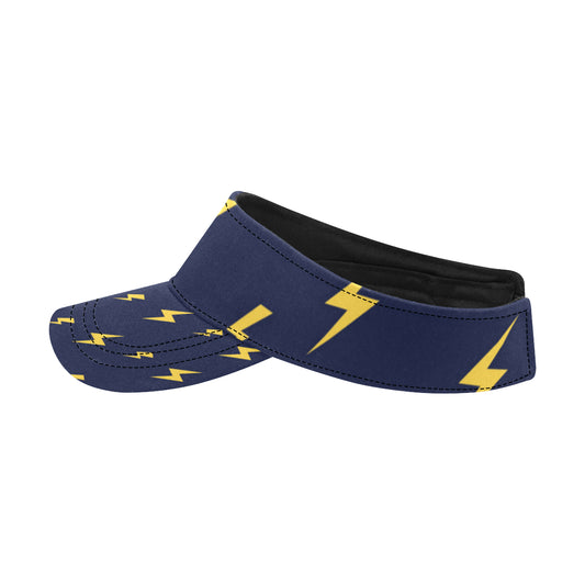 Lightning Thunder Pattern Print Design 03 Unisex Sun Visor
