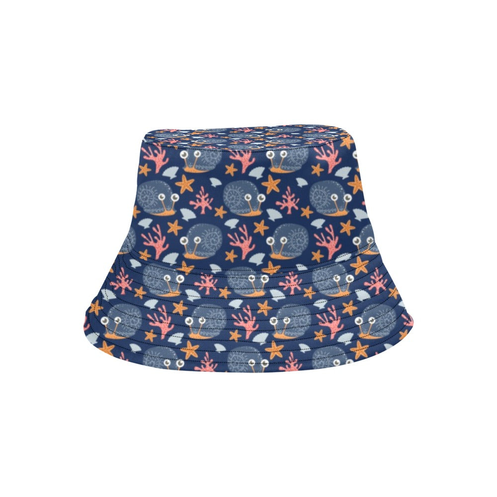 Snail Print Design LKS402 Unisex Bucket Hat