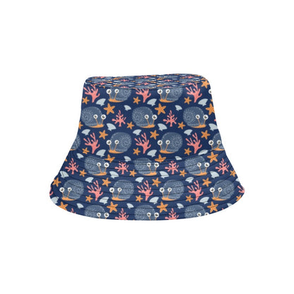 Snail Print Design LKS402 Unisex Bucket Hat