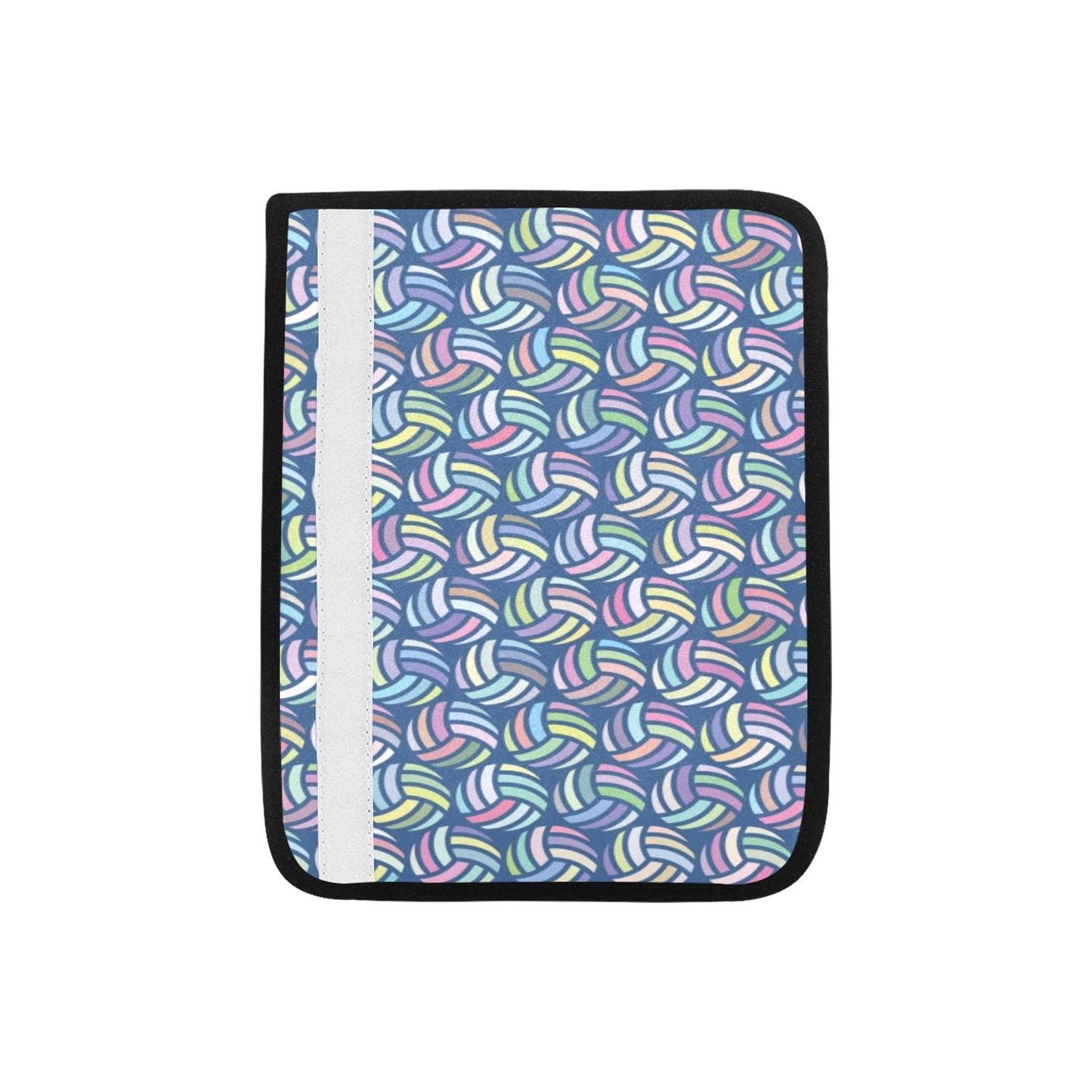 Volleyball Print Design LKS301 Car Seat Belt Cover