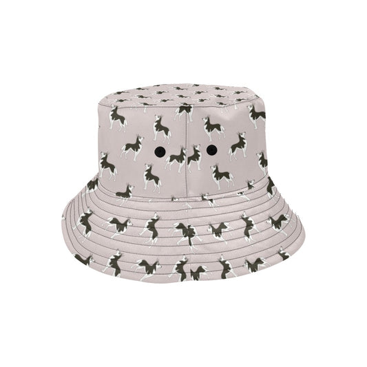 Siberian Huskies Print Design LKS301 Unisex Bucket Hat