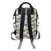 Walrus Print Design LKS401 Diaper Bag Backpack