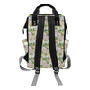 Sampaguita Print Design LKS302 Diaper Bag Backpack