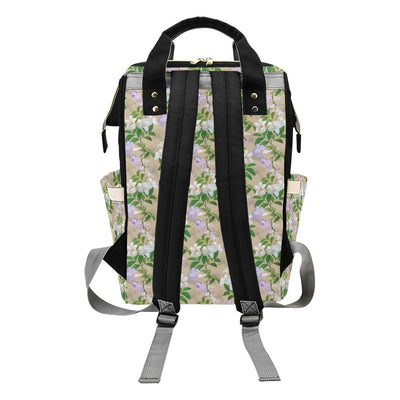 Sampaguita Print Design LKS302 Diaper Bag Backpack