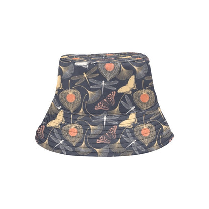 Dragonfly Print Design LKS404 Unisex Bucket Hat