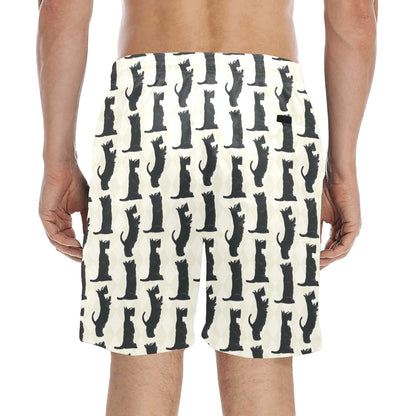 Scottish Terriers Print Design LKS309 Men's Swim Trunks Beach Shorts