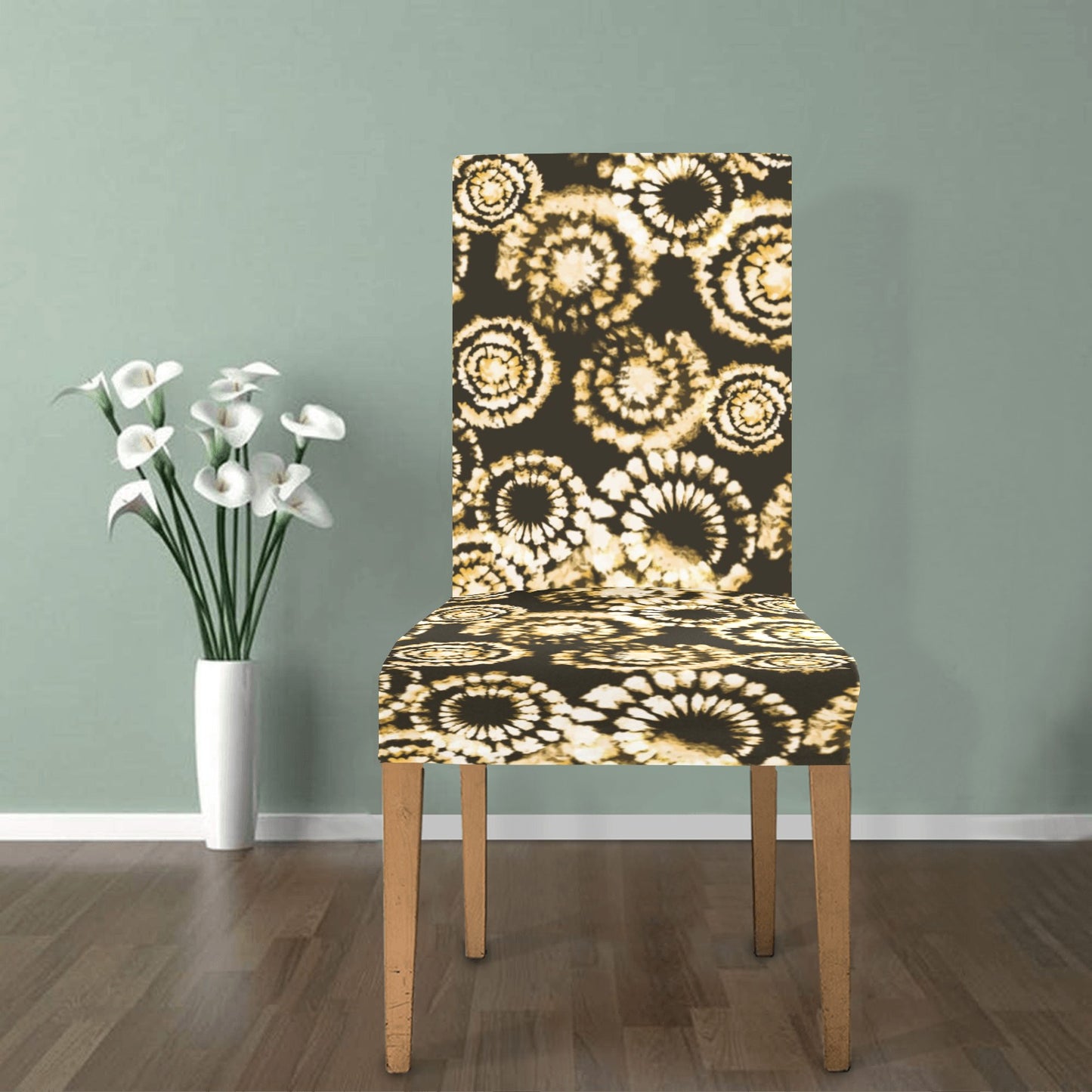Tie Dye Print Design LKS307 Dining Chair Slipcover