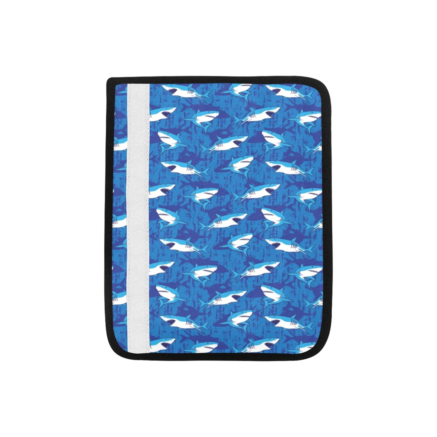 Shark Print Design LKS308 Car Seat Belt Cover