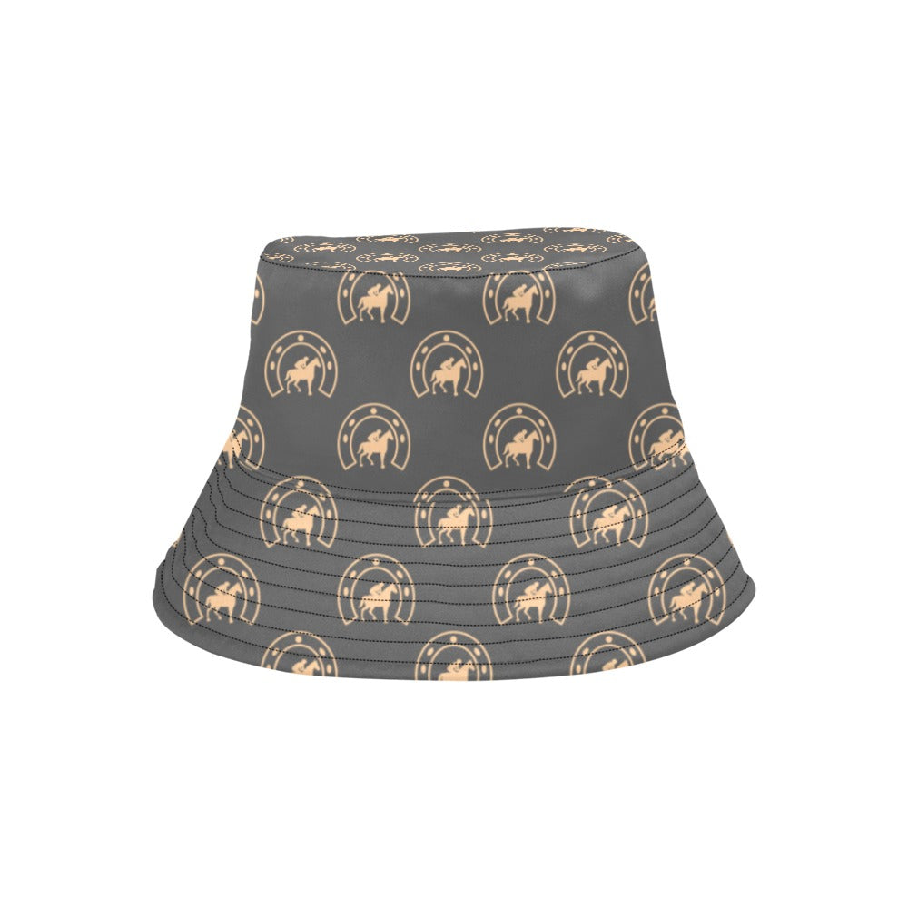 Horseshoe Print Design LKS306 Unisex Bucket Hat