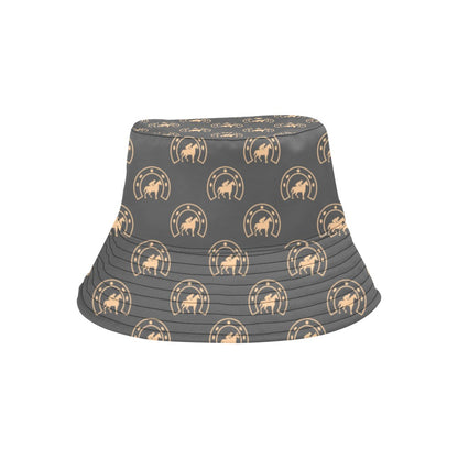 Horseshoe Print Design LKS306 Unisex Bucket Hat