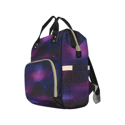 Night sky Pattern Print Design A04 Diaper Bag Backpack