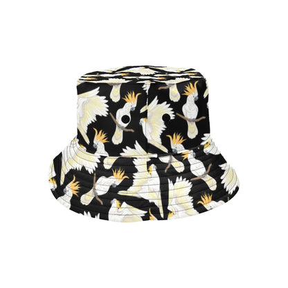 Cockatoo Print Design LKS402 Unisex Bucket Hat