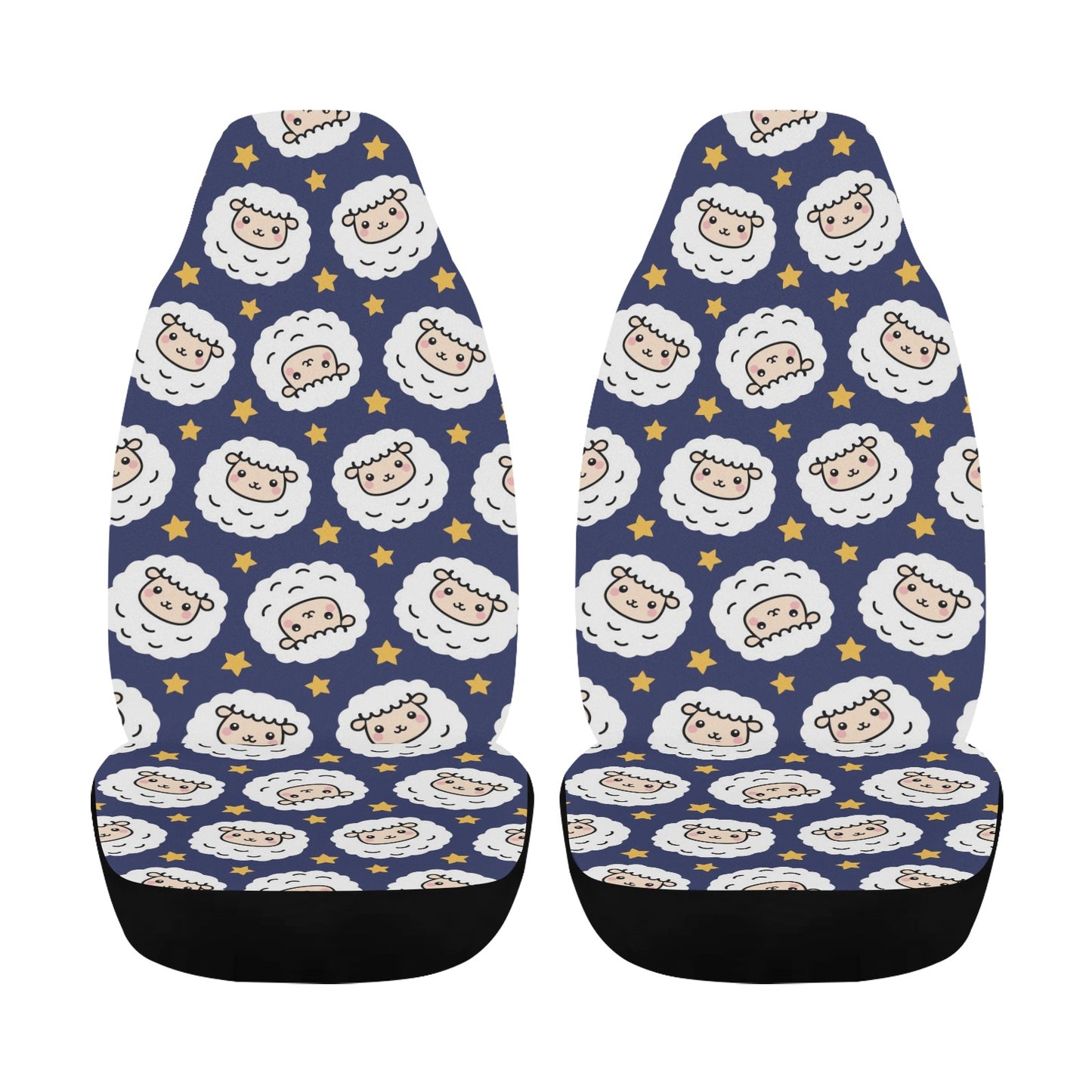 Sheep Print Design LKS402 Car Seat Covers