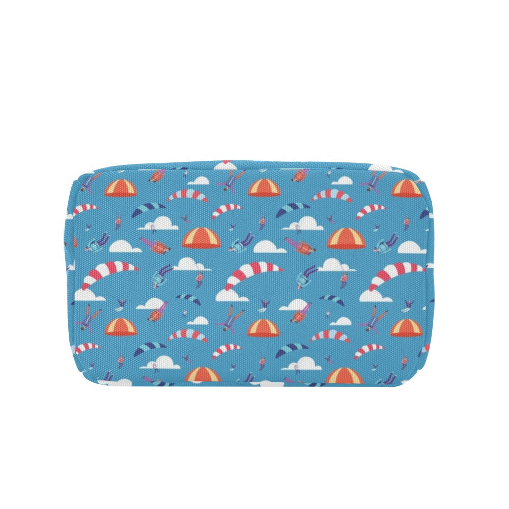 Skydiver Print Design LKS306 Insulated Lunch Bag