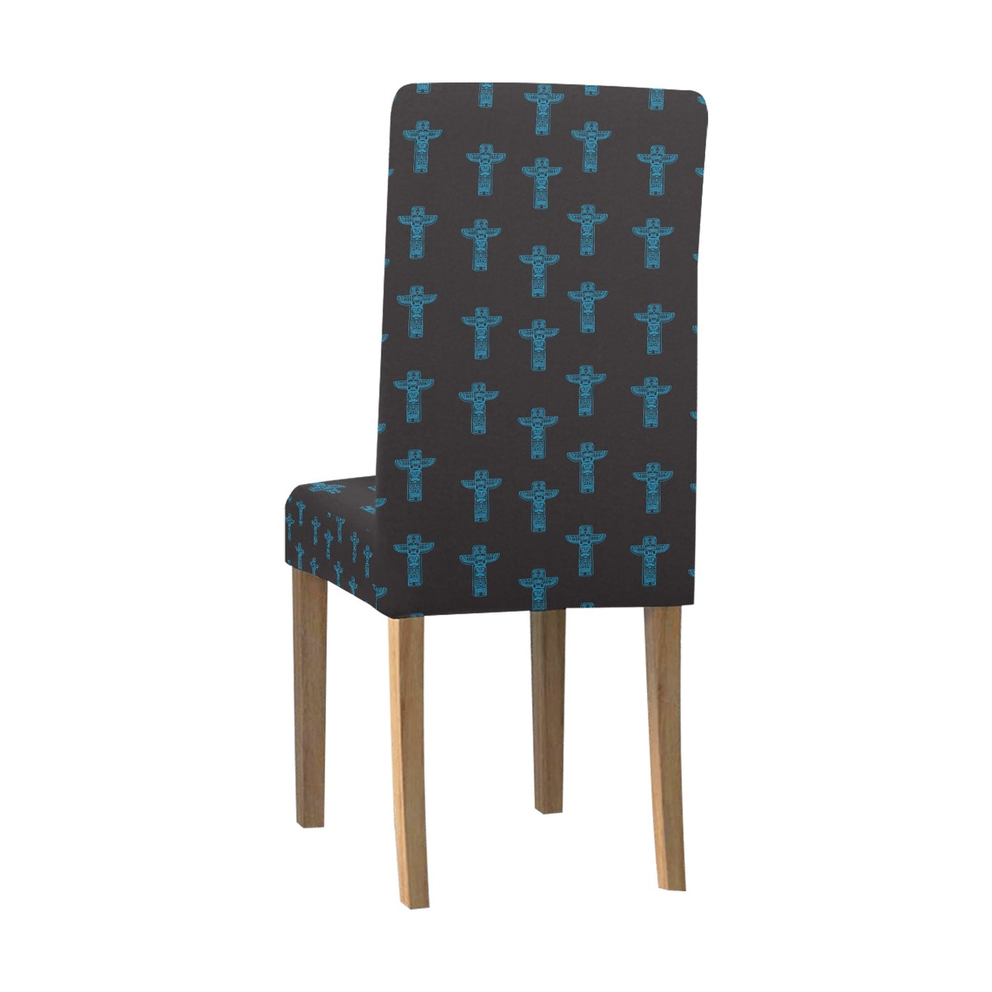 Totem Print Design LKS304 Dining Chair Slipcover