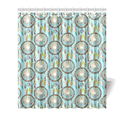 Blue Dream catcher Shower Curtain