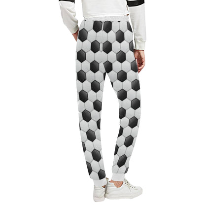 Soccer Ball Texture Print Pattern Unisex Sweatpants