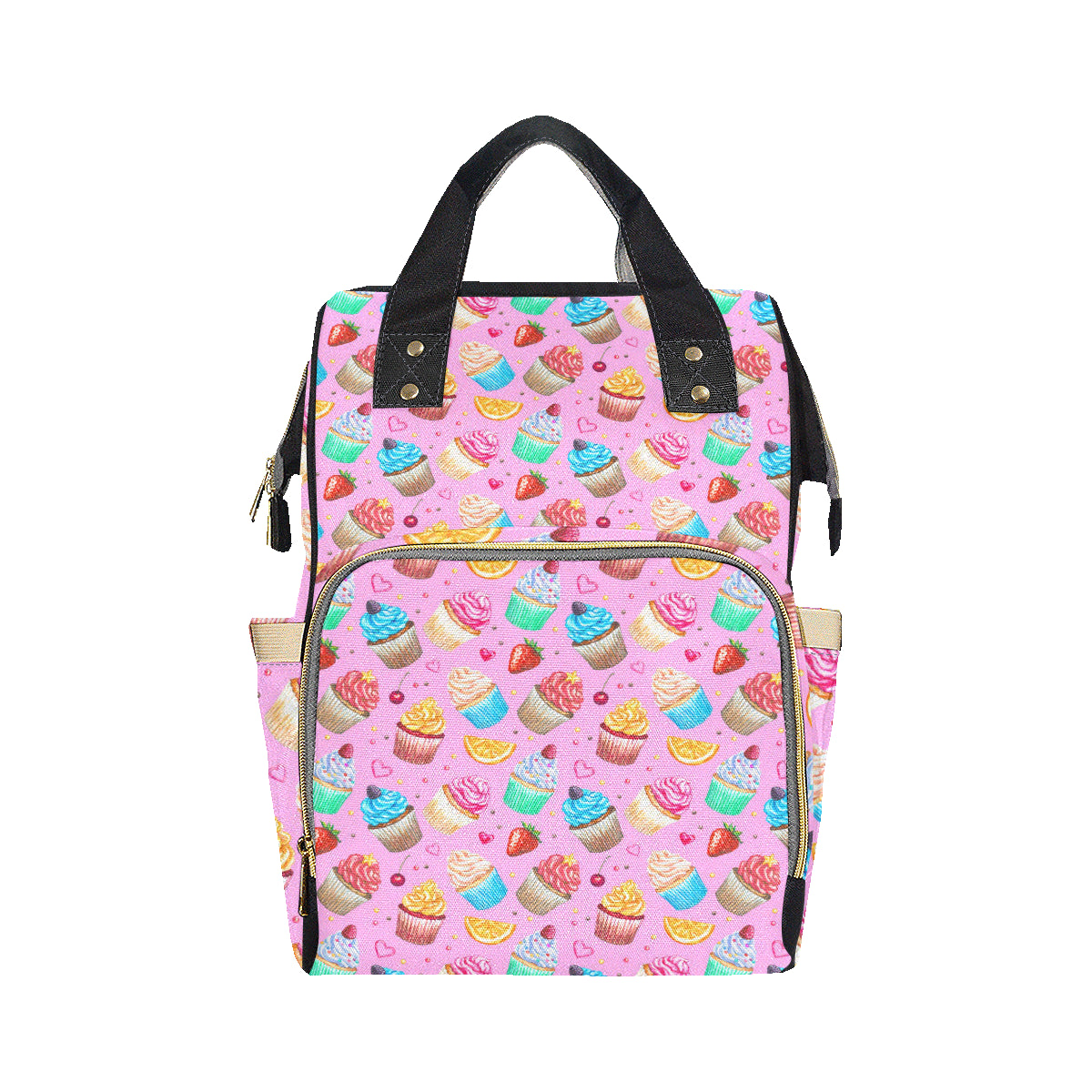 Cupcake Pattern Print Design CP05 Diaper Bag Backpack