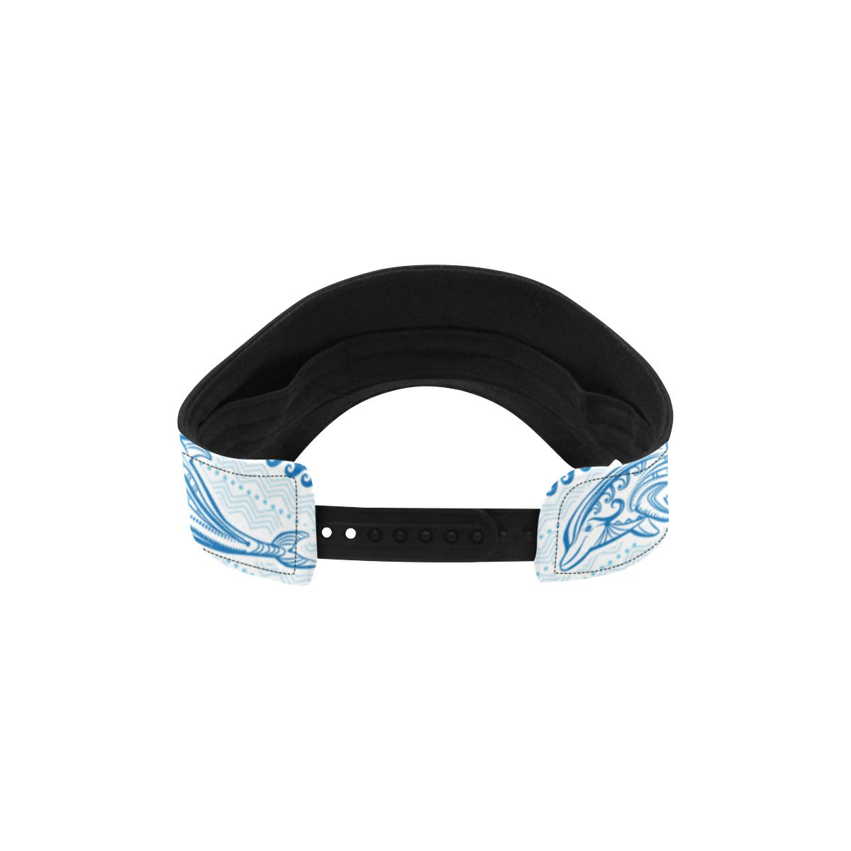 Dolphin Tribal Print Pattern Unisex Sun Visor