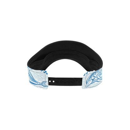 Dolphin Tribal Print Pattern Unisex Sun Visor
