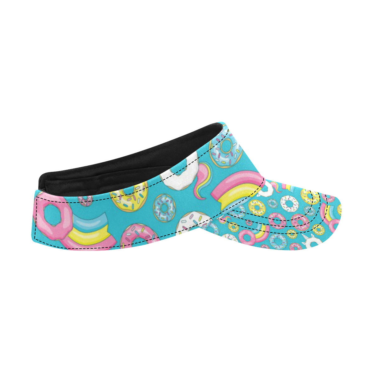 Donut Pattern Print Design DN013 Unisex Sun Visor