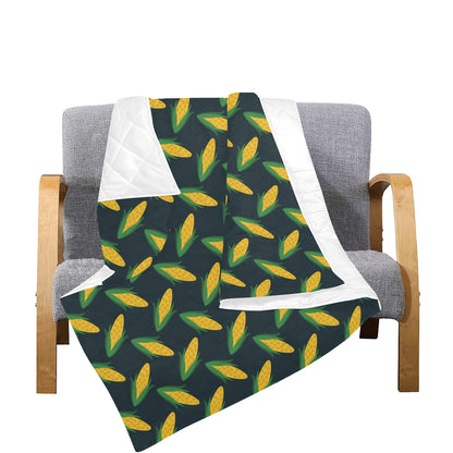 Corn Pattern Print Design 02 Premium Quilt