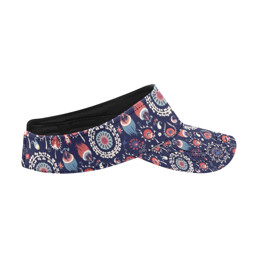 Suzani Print Design LKS305 Unisex Sun Visor