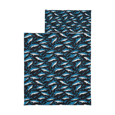 Shark Print Design LKS303 Kid's Sleeping Bag