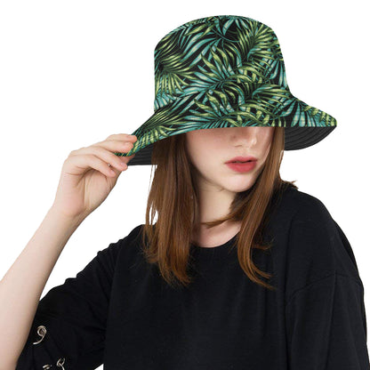 Tropical Flower Pattern Print Design TF08 Unisex Bucket Hat