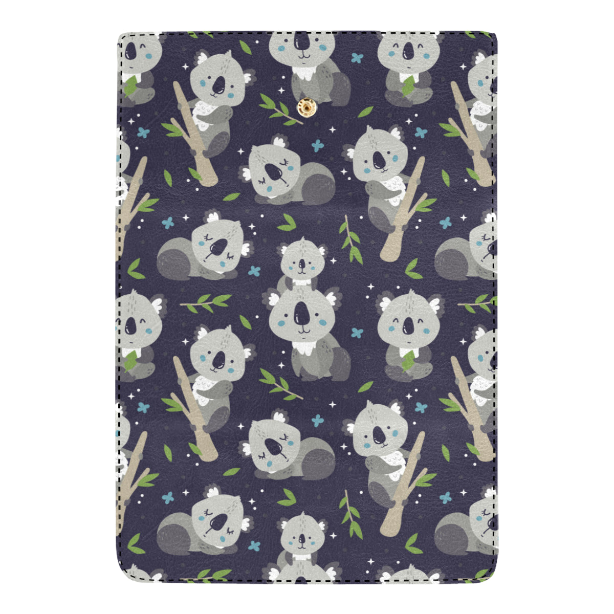 Koala Pattern Print Design 04 Women's Trifold Wallet