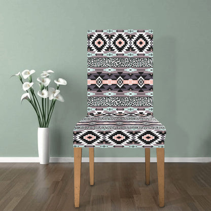 Safari Pattern Print Design LKS302 Dining Chair Slipcover