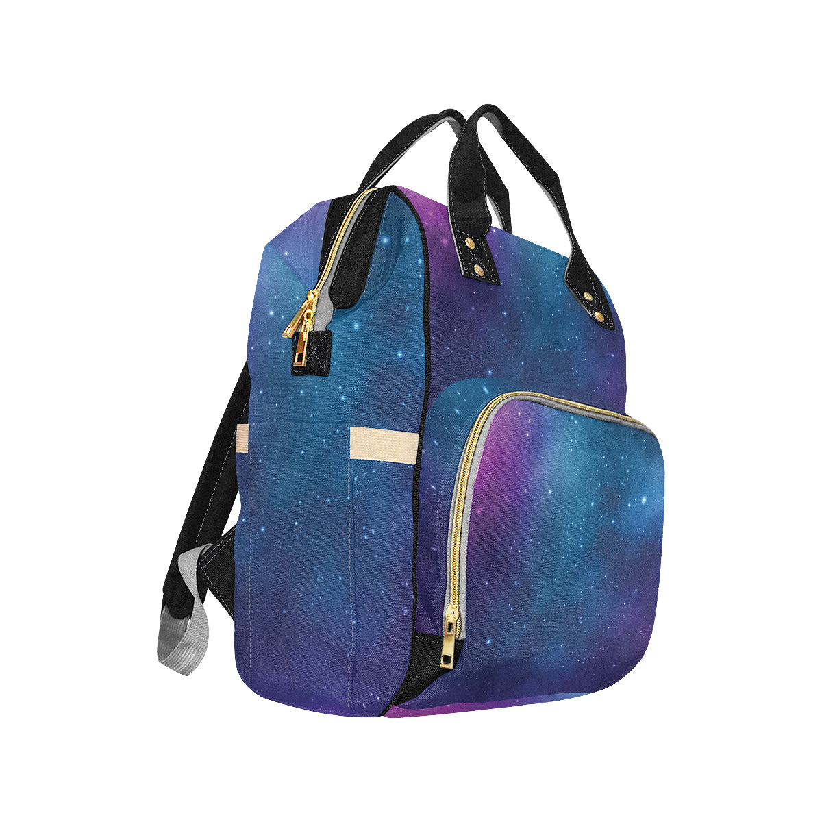 Nebula Pattern Print Design A01 Diaper Bag Backpack