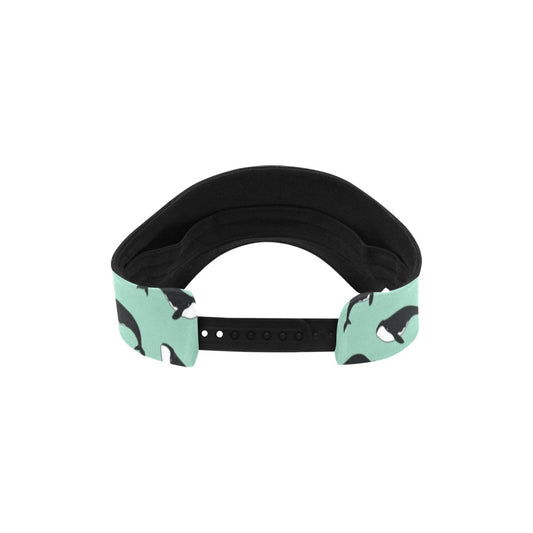 Whale Print Design LKS307 Unisex Sun Visor