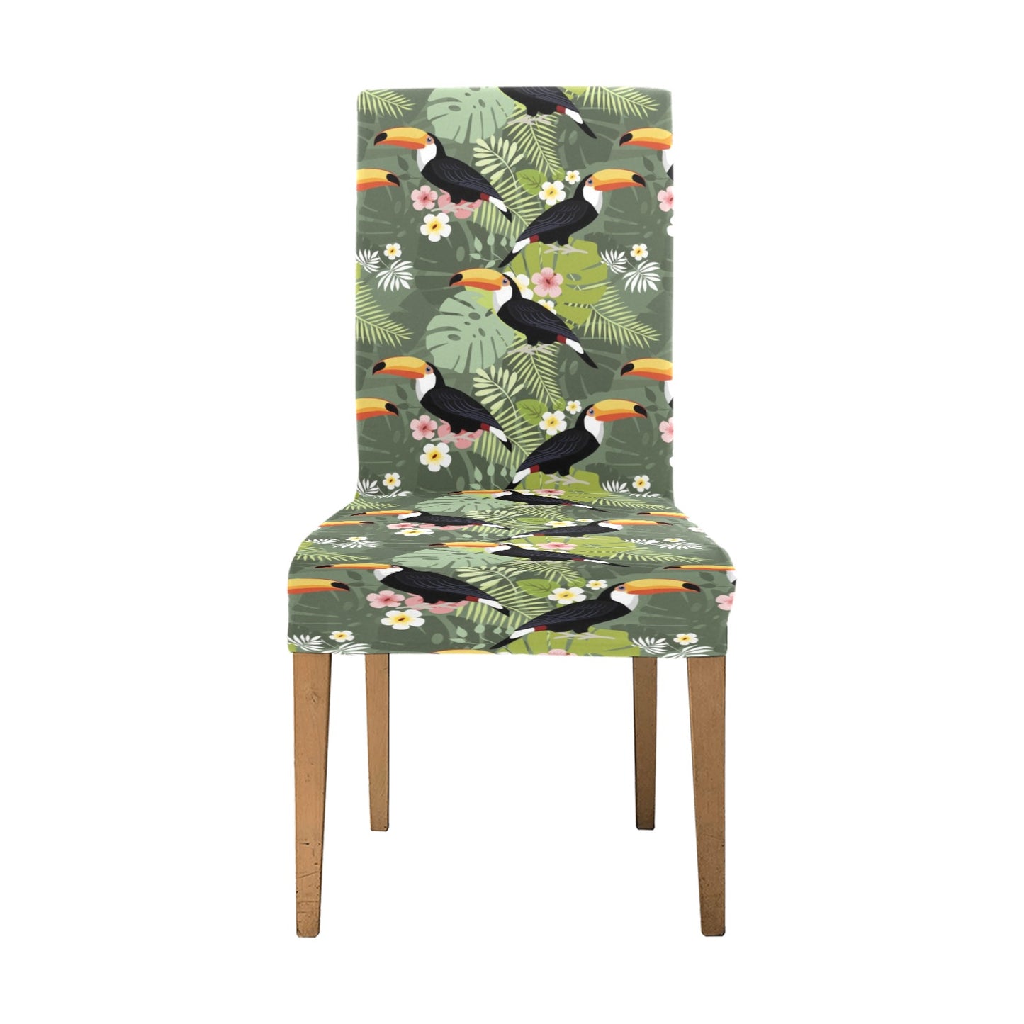 Toucan Print Design LKS304 Dining Chair Slipcover