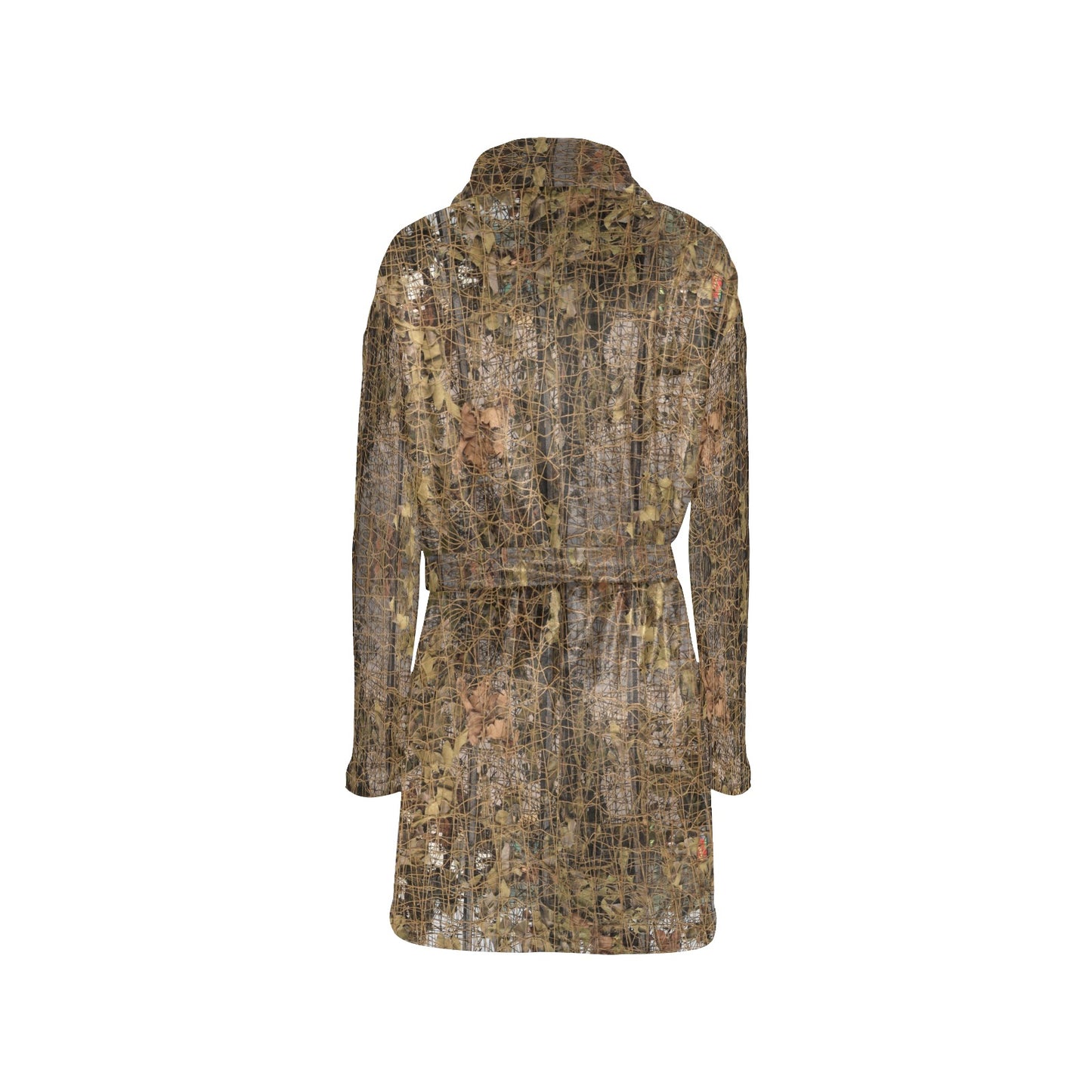 Camouflage Realtree Pattern Print Design 01 Women's Fleece Robe