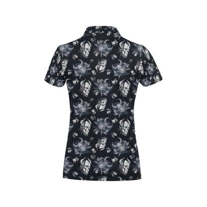 Vikings Print Design LKS304 Women's Polo Shirt