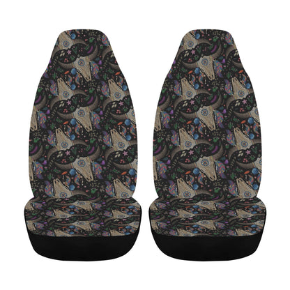 Buffalo Head Print Design LKS401 Car Seat Covers