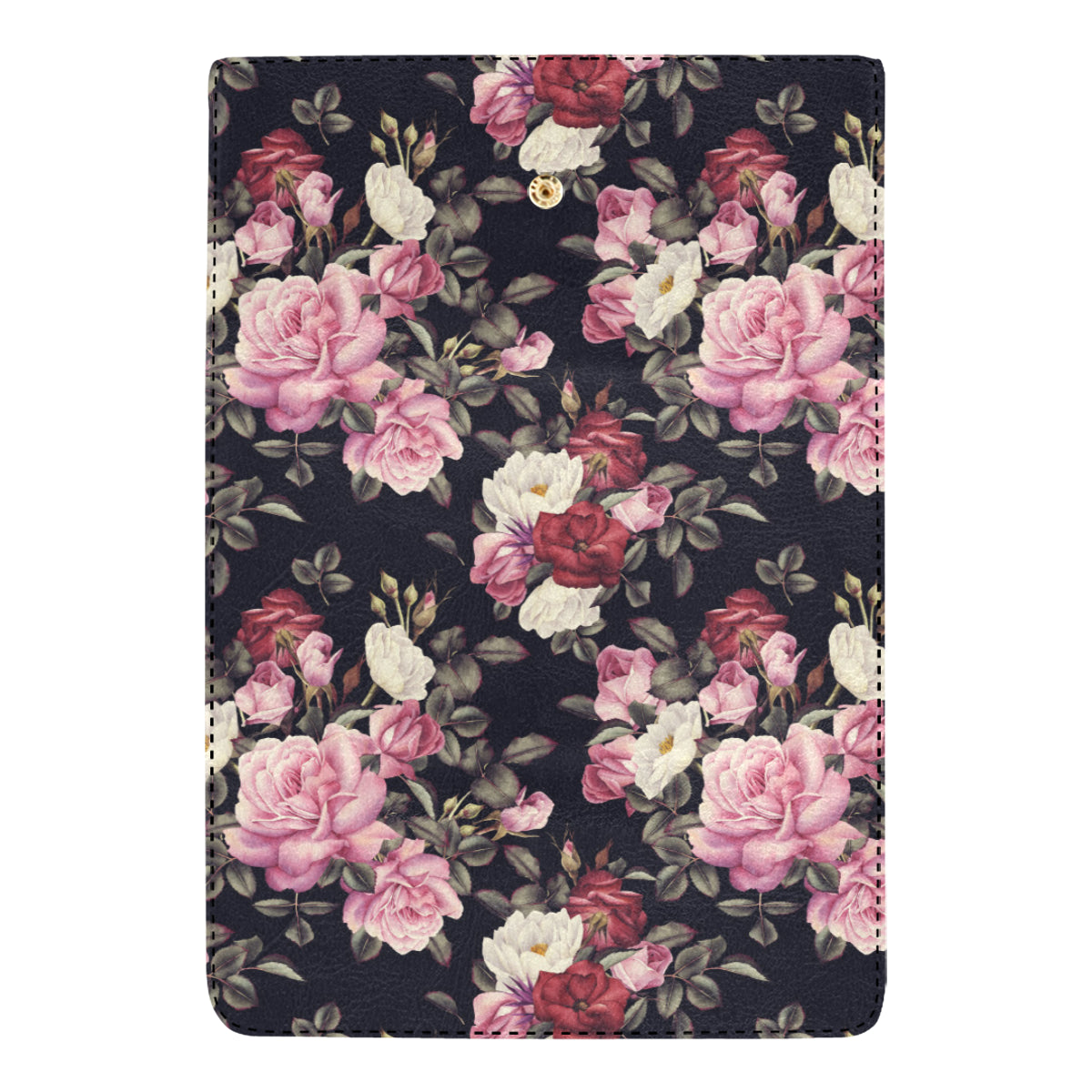 Rose Pattern Women's Trifold Wallet