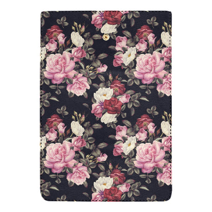 Rose Pattern Women's Trifold Wallet