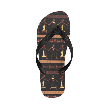 Ancient Greek Human Print Design LKS306 Flip Flops